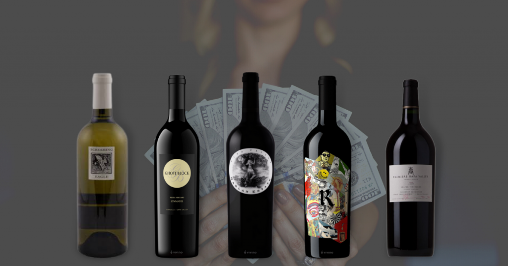 most expensive napa valley wines