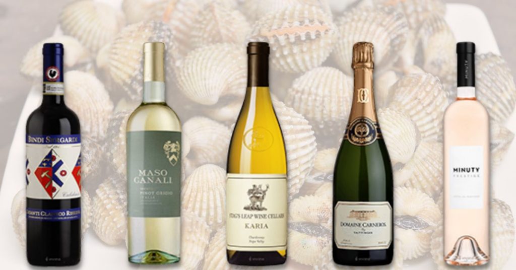 pairing white wine with scallops