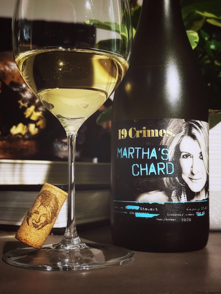 Martha Stewart and 19 Crimes Launch Martha's Chard