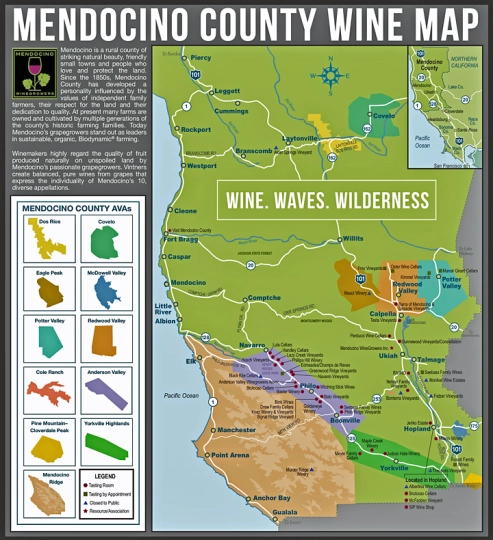 mendocino wine tasting