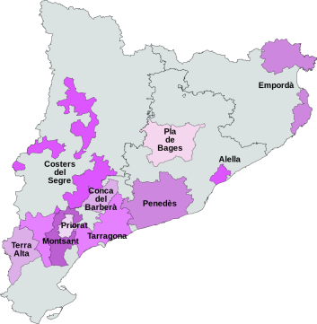 catalonia wine regions