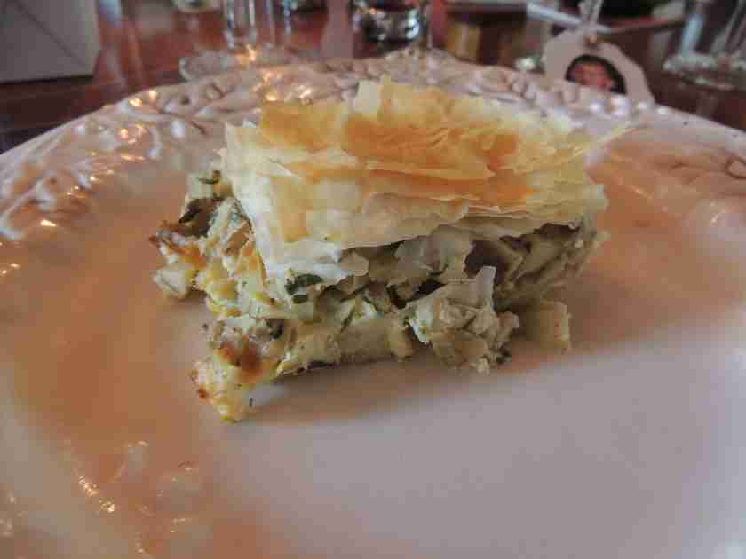 artichoke pie wine pairing