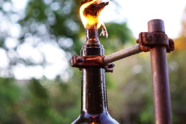 diy tiki torch